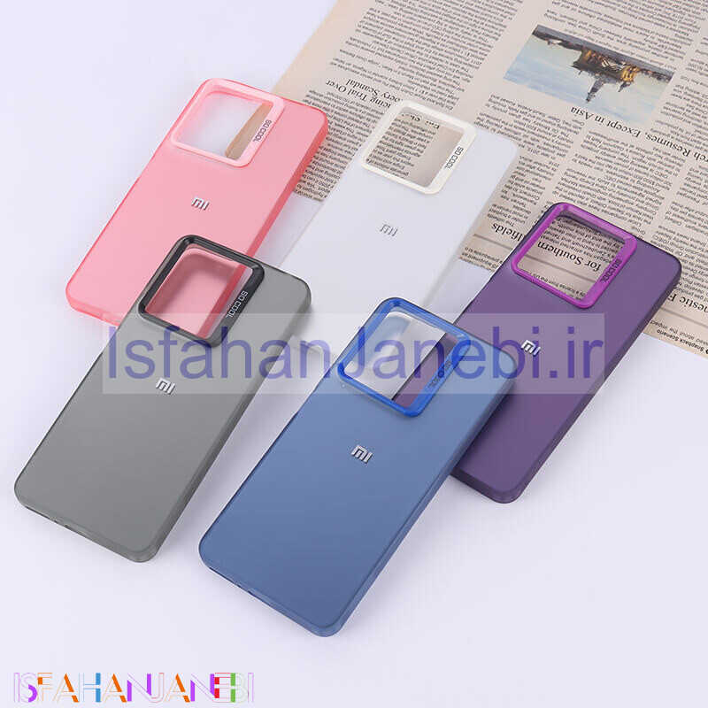 اصفهان جانبی-قاب PC So Cool شیائومی Redmi Note 13 4G پشت مات لوگودار