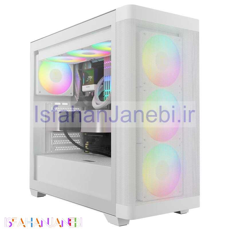 اصفهان جانبی-کیس کامپیوتر گیم دیاس Gamdias ATHENA M3 WH