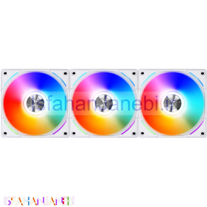 اصفهان جانبی-فن کیس لیان لی 12*12 3-LIAN LI UNI FAN AL120 بسته 3 عددی