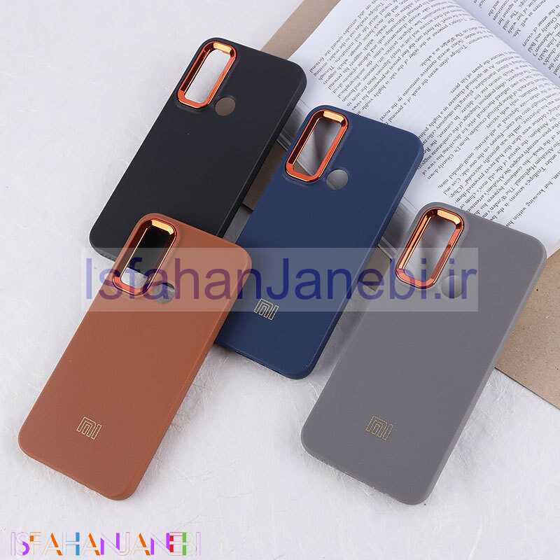 اصفهان جانبی-قاب ژله ای شیائومی Redmi Note 8 دور محافظ متال لوگودار