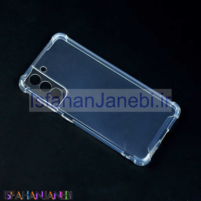 اصفهان جانبی-قاب ژله ای ضربه گیر بی رنگ محافظ لنزدار Samsung Galaxy S21 FE 5G