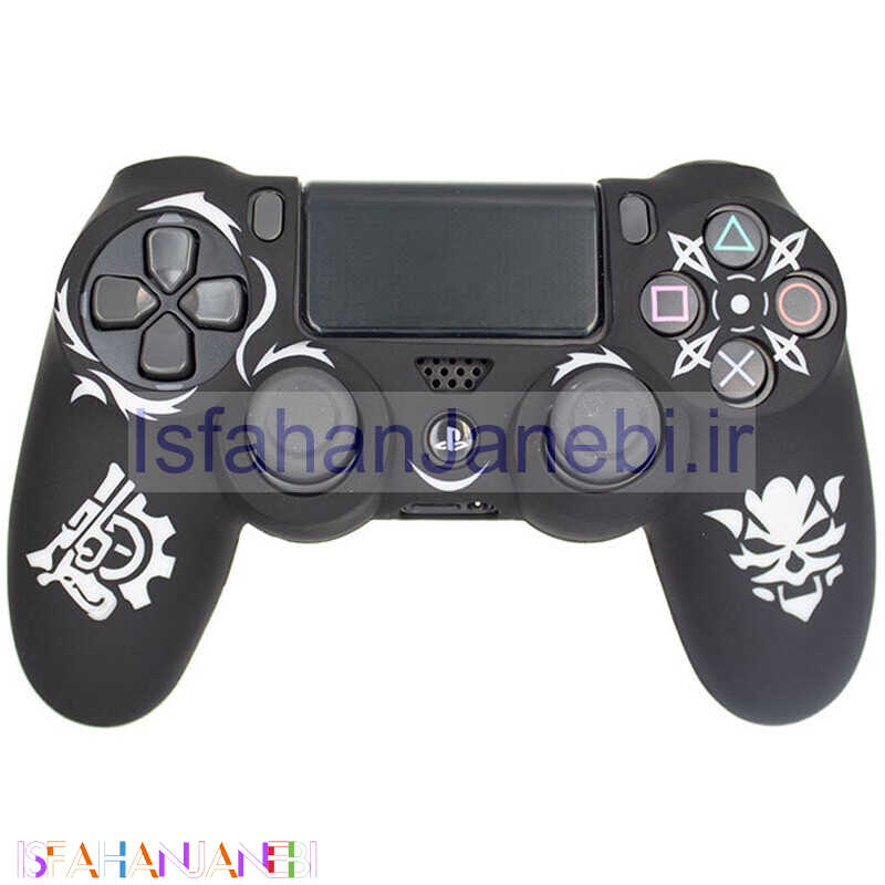 اصفهان جانبی-روکش دسته بازی PS4 طرح دویل مشکی سفید