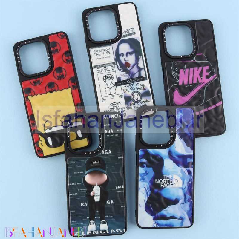 اصفهان جانبی-قاب موج آدامسی طرح دار Casetify شیائومی Redmi Note 13 4G