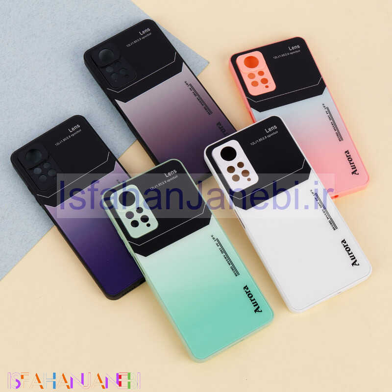 اصفهان جانبی-قاب PVD Lens Opoctuir رنگی محافظ لنزدار Xiaomi Redmi Note 12 Pro 4G