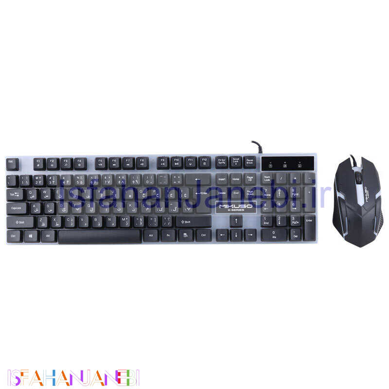 اصفهان جانبی-کیبورد و موس گیمینگ میکوسو XK-01
