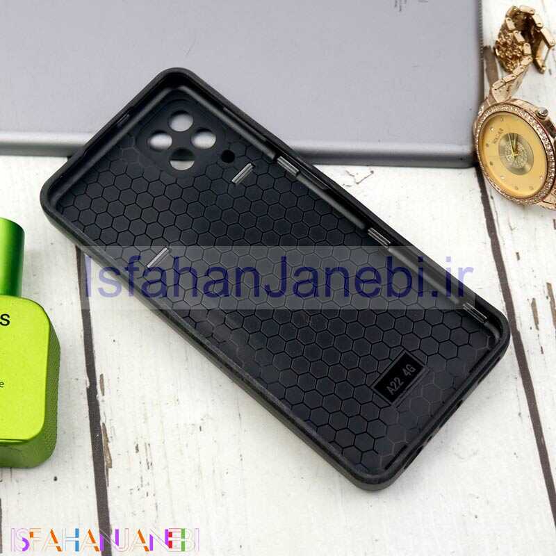 اصفهان جانبی-قاب ضد ضربه محافظ لنزدار کشویی هولدر دار طرح اصلی بتمن Samsung Galaxy A22 4G سری B