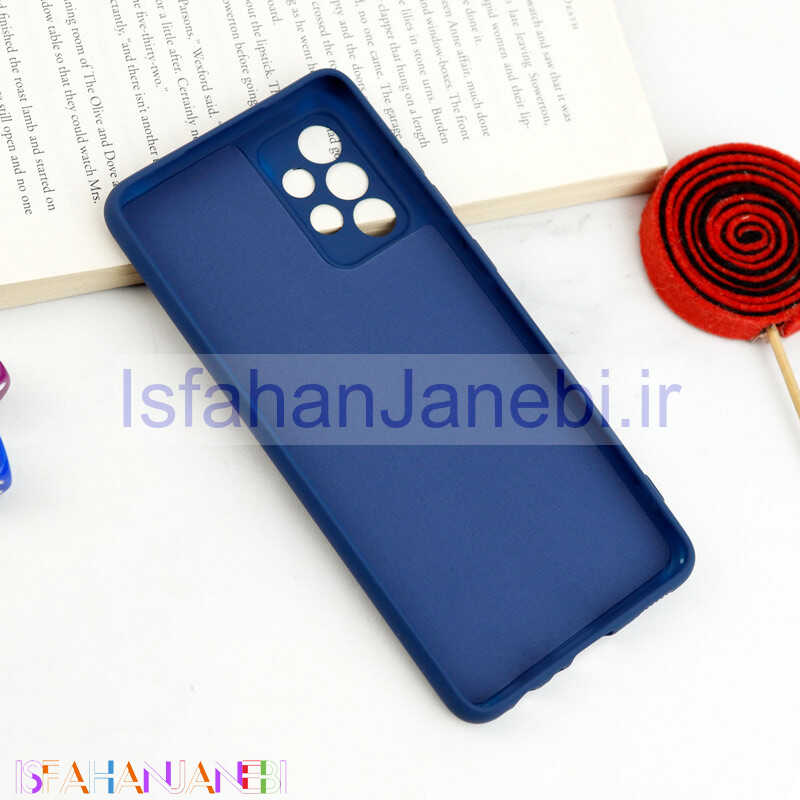 اصفهان جانبی-قاب محافظ لنزدار سیلیکونی Highcopy سامسونگ A72 سری A