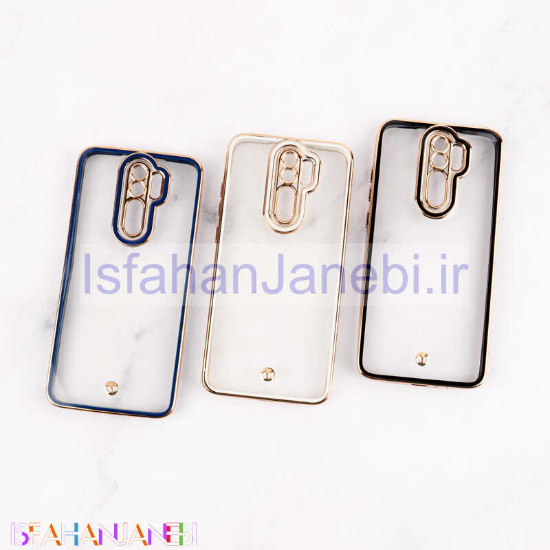 اصفهان جانبی-قاب Space شیائومی Redmi Note 8 Pro دور رنگی محافظ لنزدار