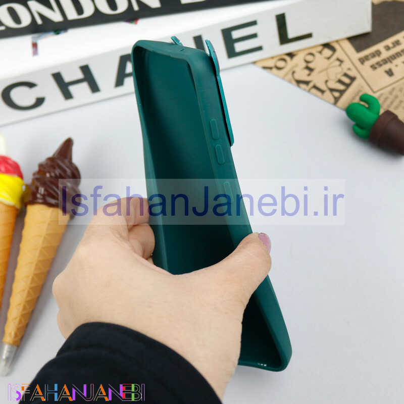 اصفهان جانبی-قاب سیلیکونی عروسکی محافظ لنزدار طرح John سامسونگ Samsung A72