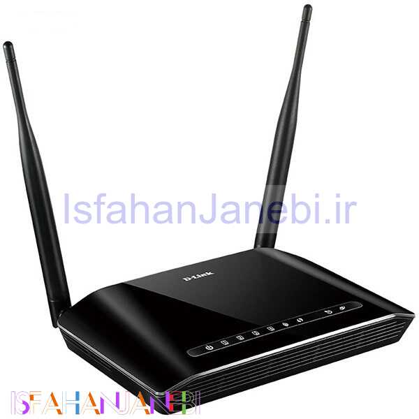 اصفهان جانبی-مودم روتر +ADSL2 دی لینک DSL-2740U