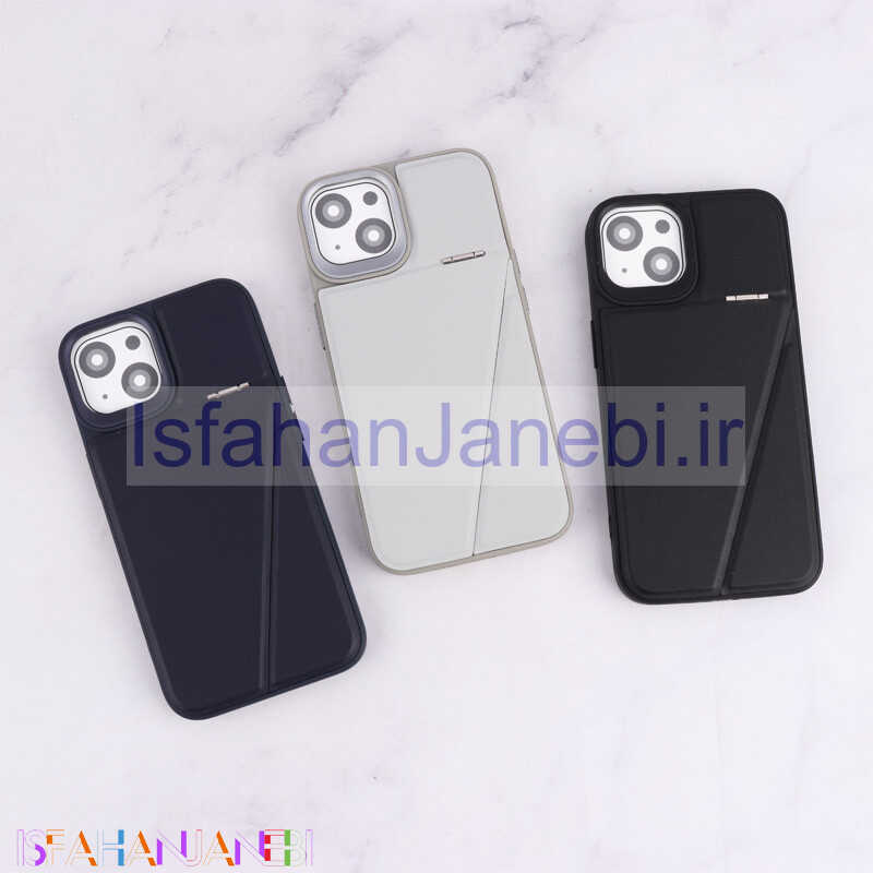 اصفهان جانبی-قاب چرم Classic آیفون iPhone 13 / 14 استندشو