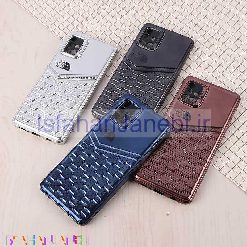 اصفهان جانبی-قاب ژله ای The North Face سامسونگ Galaxy A51 4G براق محافظ لنزدار