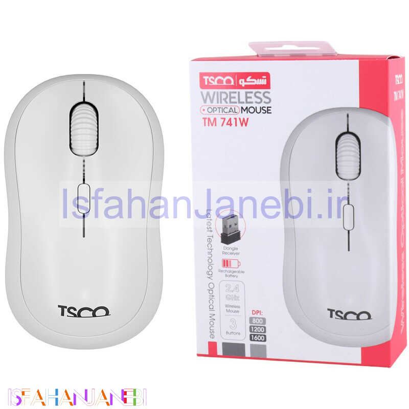 اصفهان جانبی-موس بی سیم تسکو TM 741W