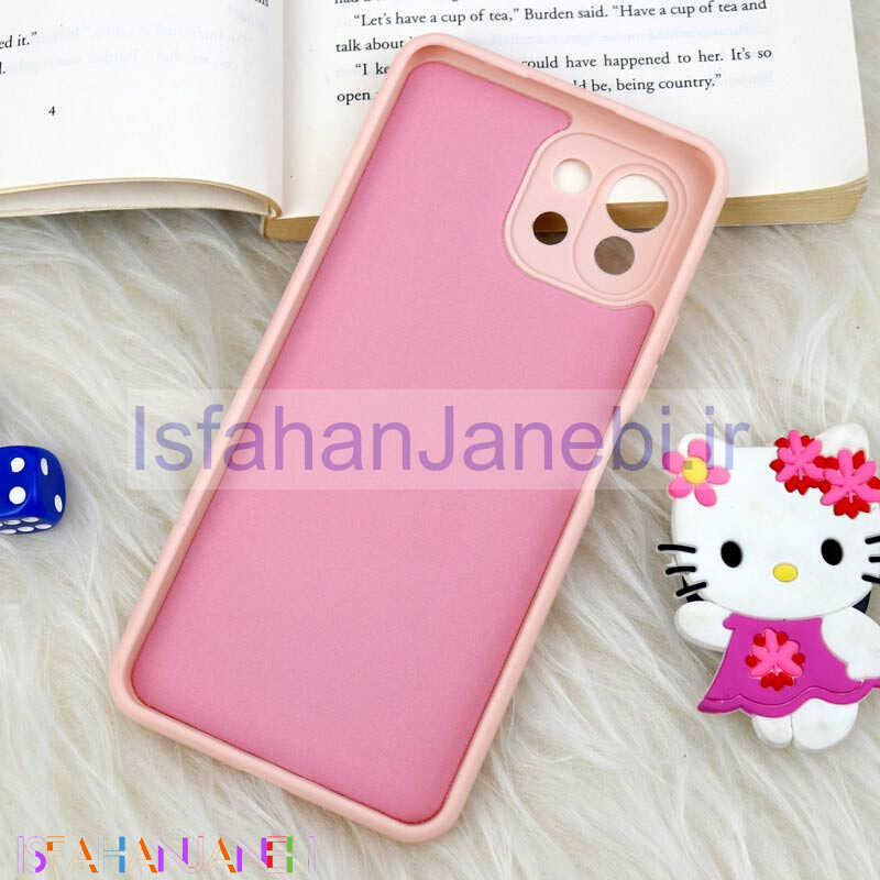 اصفهان جانبی-قاب سیلیکونی عروسکی محافظ لنزدار طرح Lovedly شیائومی Xiaomi Mi 11 Lite