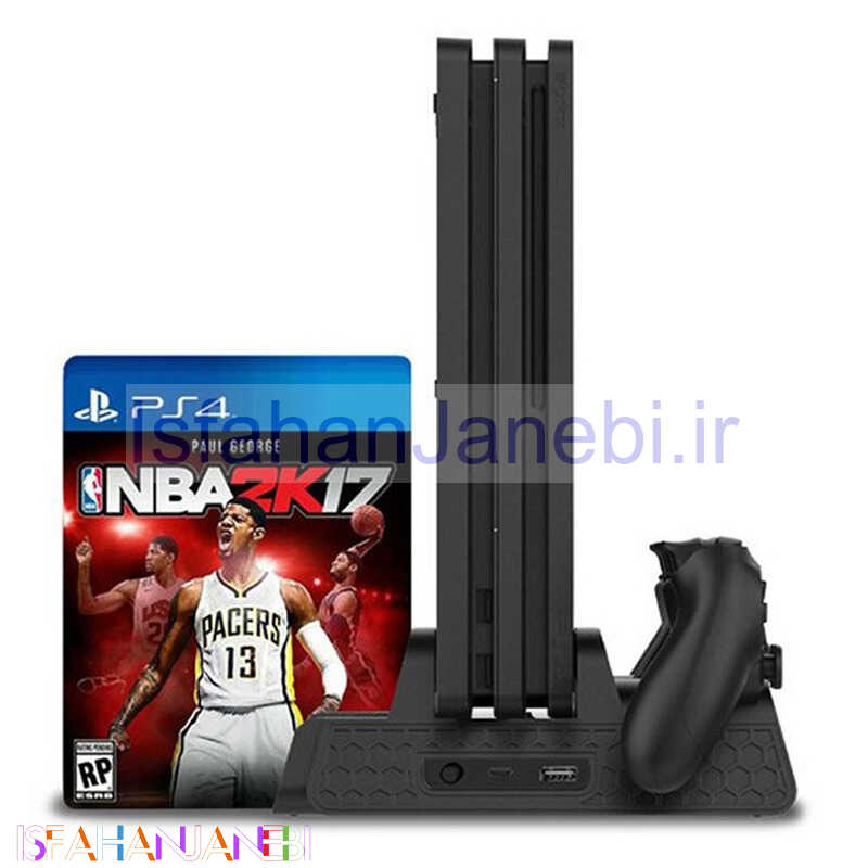 اصفهان جانبی-پایه و شارژر پلی استیشن 4 پرو اسلیم Dobe TP4-882