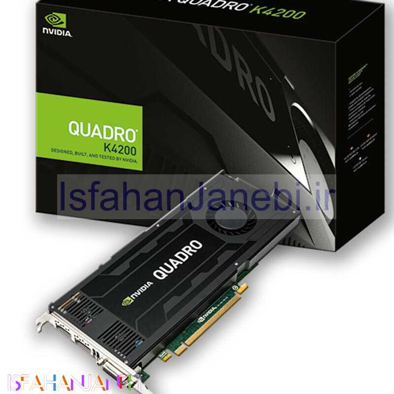 اصفهان جانبی-کارت گرافیک PNY Nvidia Quadro K4200 4GB GDDR5