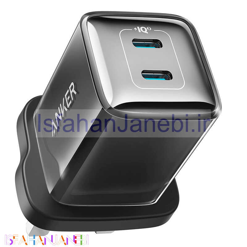 اصفهان جانبی-شارژر دیواری فست شارژ Anker Nano Pro 521 A2038 2Port 3A PD 40W