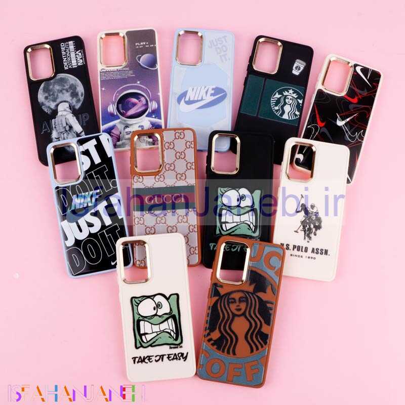 اصفهان جانبی-قاب طرحدار دور لنز فلزی Samsung Galaxy A52 / A52s