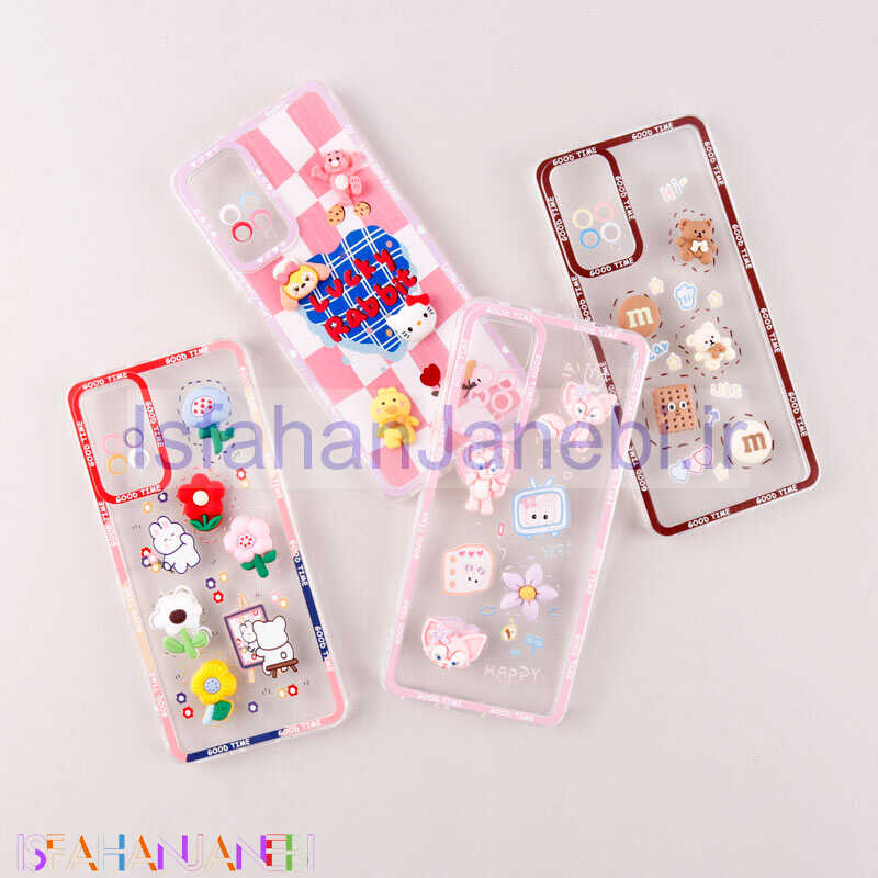 اصفهان جانبی-قاب عروسکی برجسته Good Time محافظ لنزدار Xiaomi Redmi Note 11 Pro