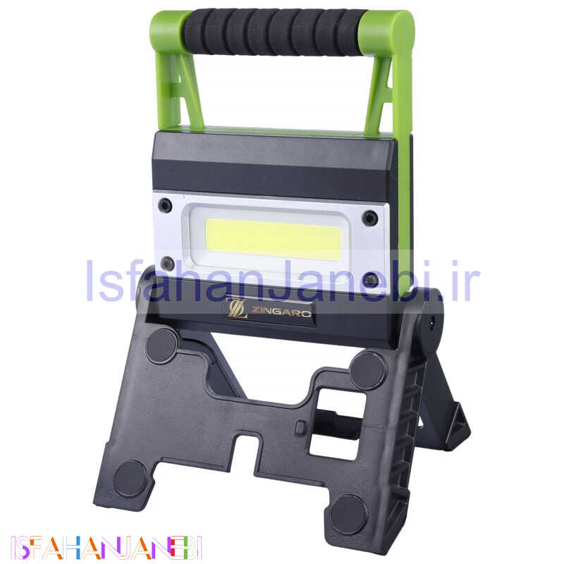 اصفهان جانبی-پروژکتور سیار شارژی و پاور بانک Zingaro COB 12W