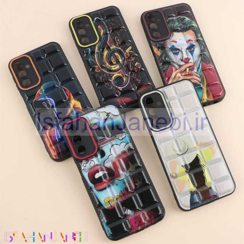 اصفهان جانبی-قاب پافر مربعی محافظ لنزدار سامسونگ Galaxy A24 4G