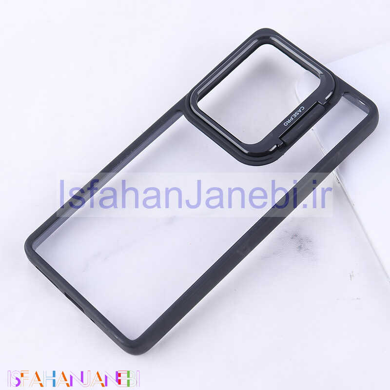 اصفهان جانبی-قاب شفاف Case.Pro شیائومی Redmi Note 13 Pro 4G استندشو دور رنگی