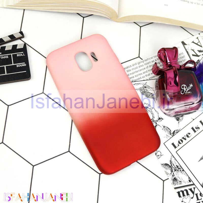 اصفهان جانبی-قاب دو رنگ Samsung Galaxy J2 Pro 2018 صورتی قرمز