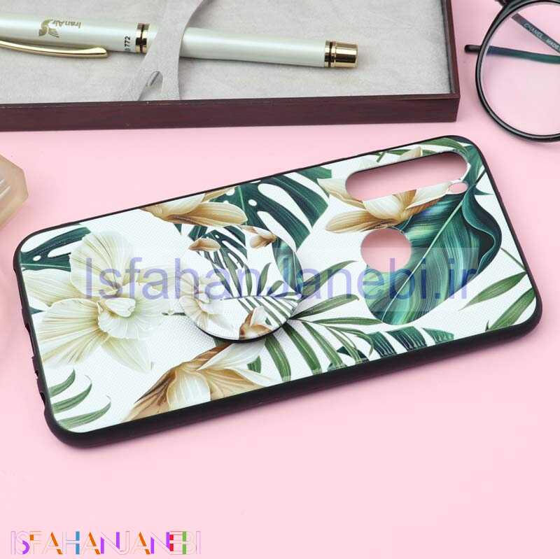 اصفهان جانبی-قاب فانتزی برجسته + پاپ سوکت کد6 شیائومی Redmi Note 8