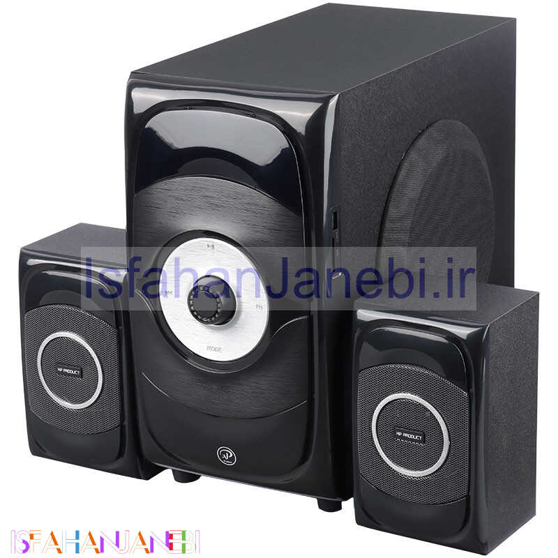 اصفهان جانبی-اسپیکر بلوتوثی رم و فلش خور XP-Product XP-AC807G + ریموت کنترل