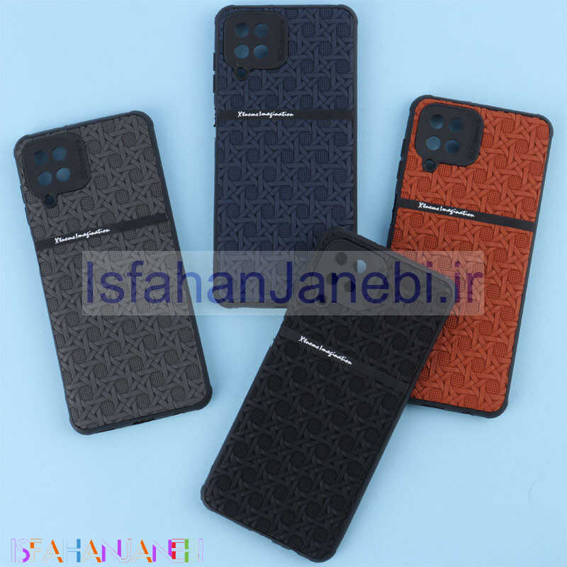 اصفهان جانبی-قاب ژله ای سامسونگ Galaxy A12 / M12 طرح حصیری محافظ لنزدار Pro Camera