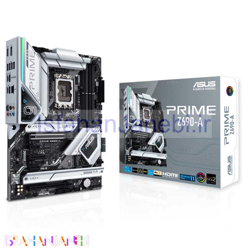 اصفهان جانبی-مادربرد ایسوس Prime Z690-A