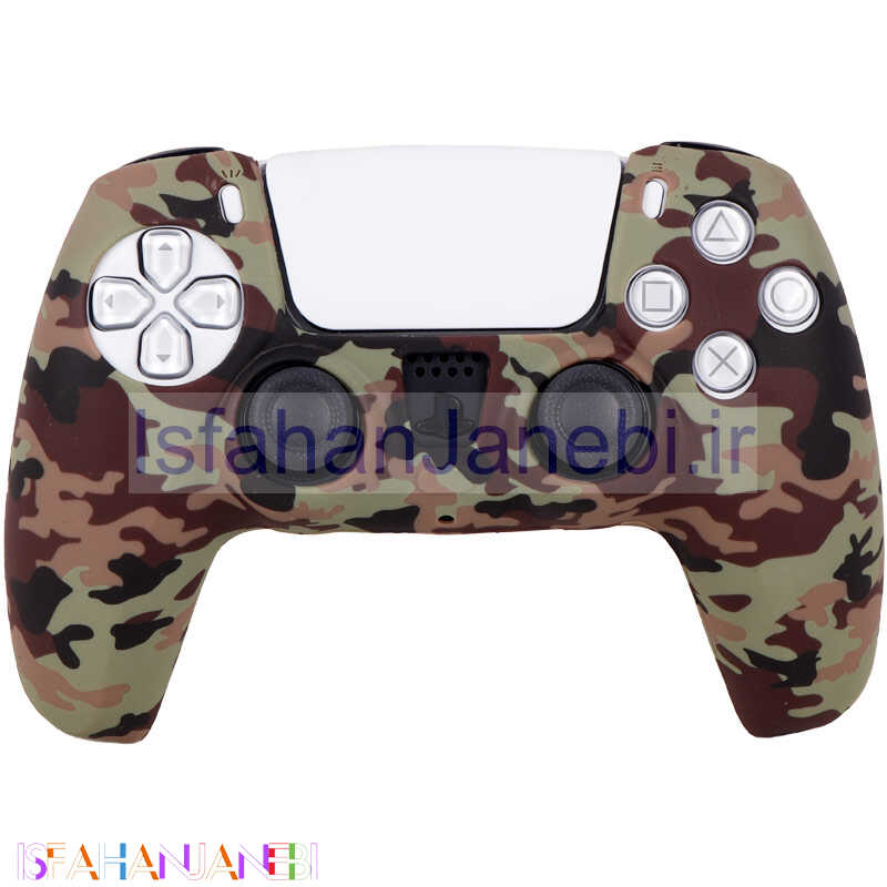 اصفهان جانبی-روکش دسته بازی PS5 طرح چریکی خاکی کد 2