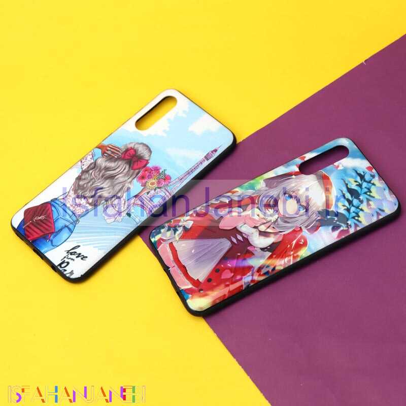 اصفهان جانبی-قاب فانتزی برجسته طرح دخترانه سامسونگ A70s سری H