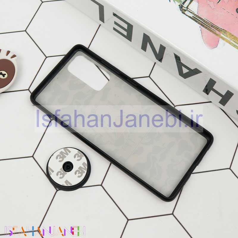 اصفهان جانبی-قاب فانتزی برجسته + پاپ سوکت طرح CAT سامسونگ S20 FE سری D
