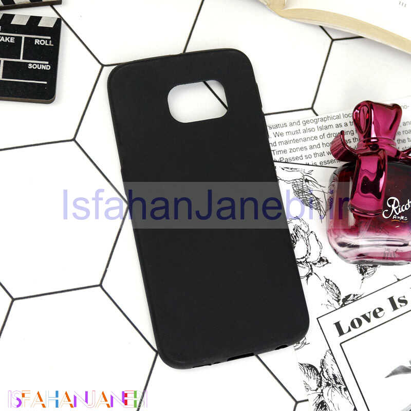 اصفهان جانبی-قاب ژله ای رنگی Totu سامسونگ S6 Edge مشکی