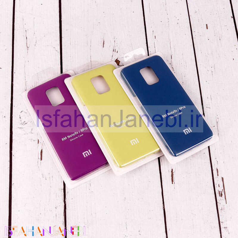 اصفهان جانبی-قاب سیلیکونی اصلی زیربسته شیائومی Redmi Note 9s / Note 9 Pro