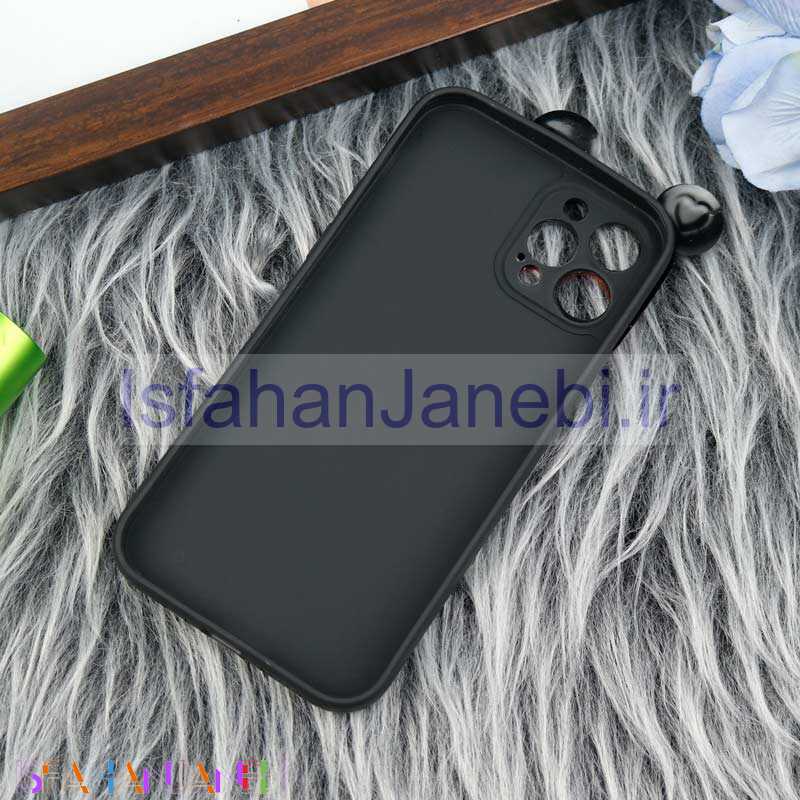اصفهان جانبی-قاب سیلیکونی عروسکی محافظ لنزدار طرح Mickey Mouse آیفون iPhone 12 Pro