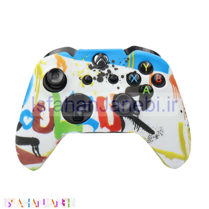 اصفهان جانبی-روکش دسته بازی Xbox One طرح آبرنگ زمینه سفید