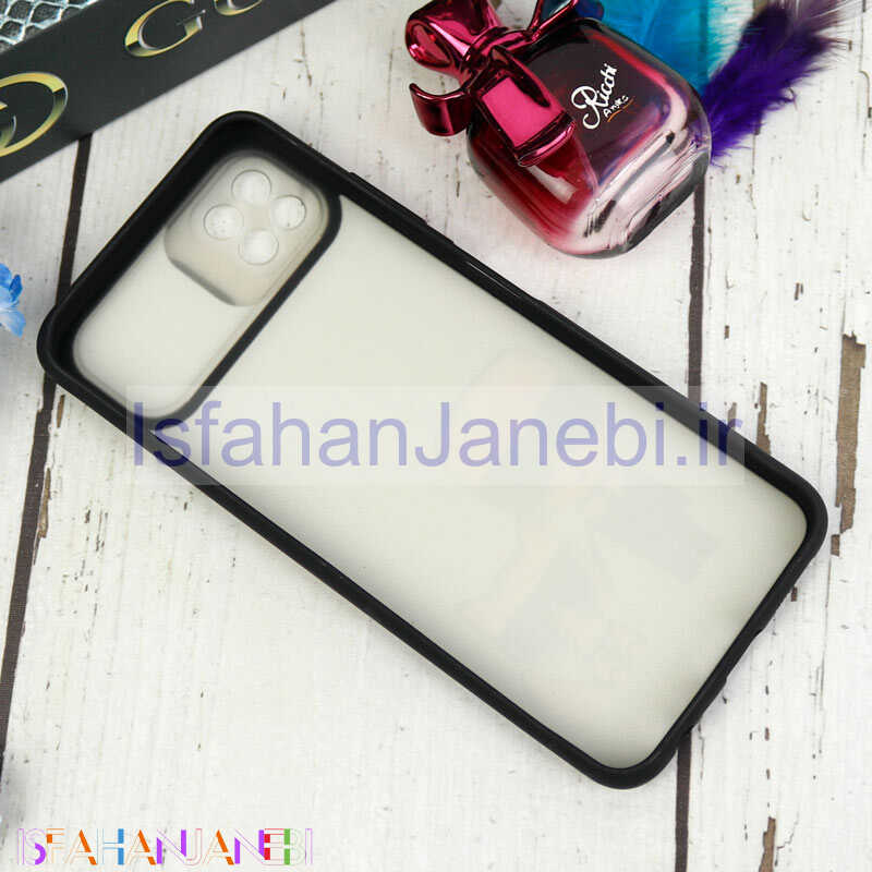 اصفهان جانبی-قاب طرحدار محافظ لنزدار کشویی + پاپ سوکت طرح Boss Cat سامسونگ A22 5G سری C