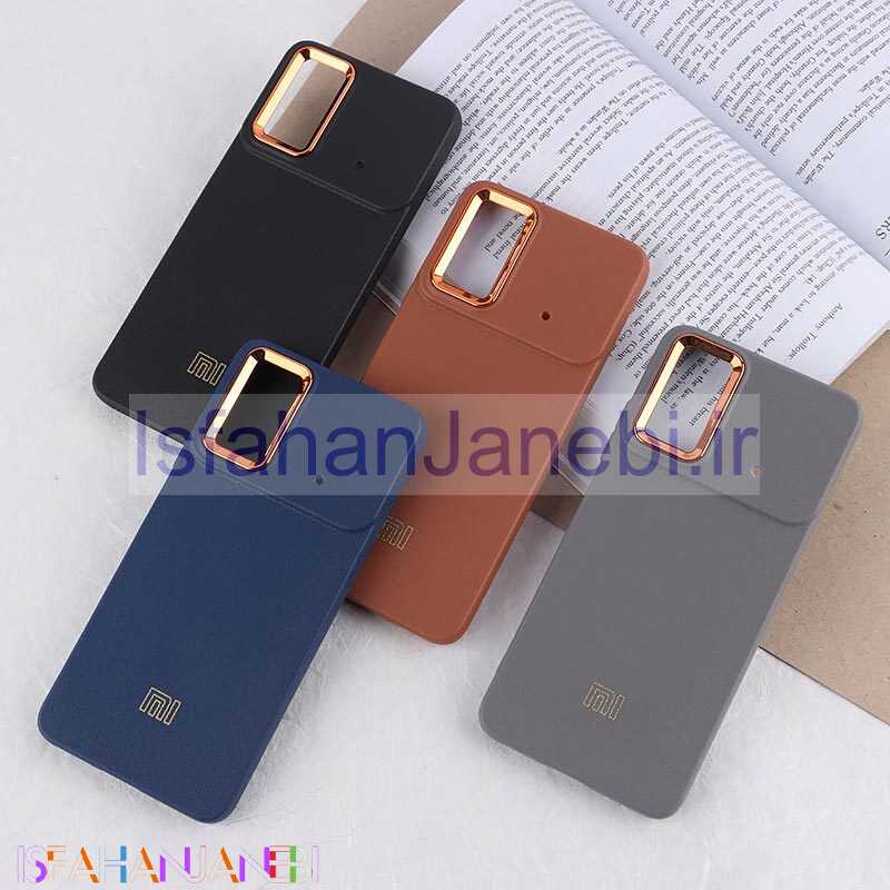 اصفهان جانبی-قاب ژله ای شیائومی Poco X4 Pro 5G دور محافظ متال لوگودار