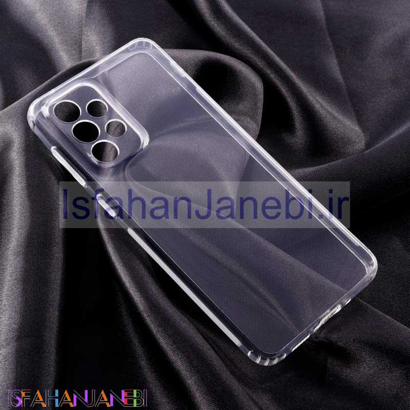 اصفهان جانبی-قاب ژله ای ساده بی رنگ محافظ لنزدار Samsung Galaxy A33 5G