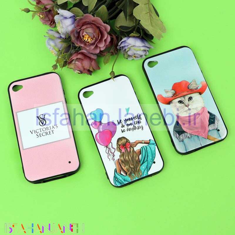 اصفهان جانبی-قاب فانتزی برجسته دخترانه آیفون iPhone 4/4s سری 7
