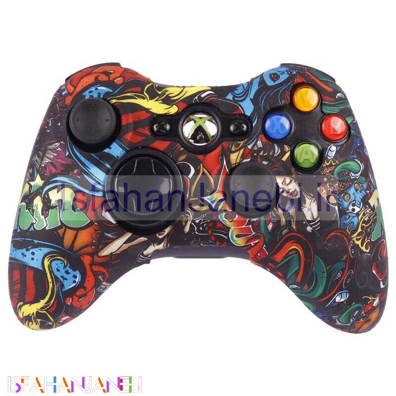 اصفهان جانبی-روکش دسته بازی Xbox 360 طرح دختر شلوغ
