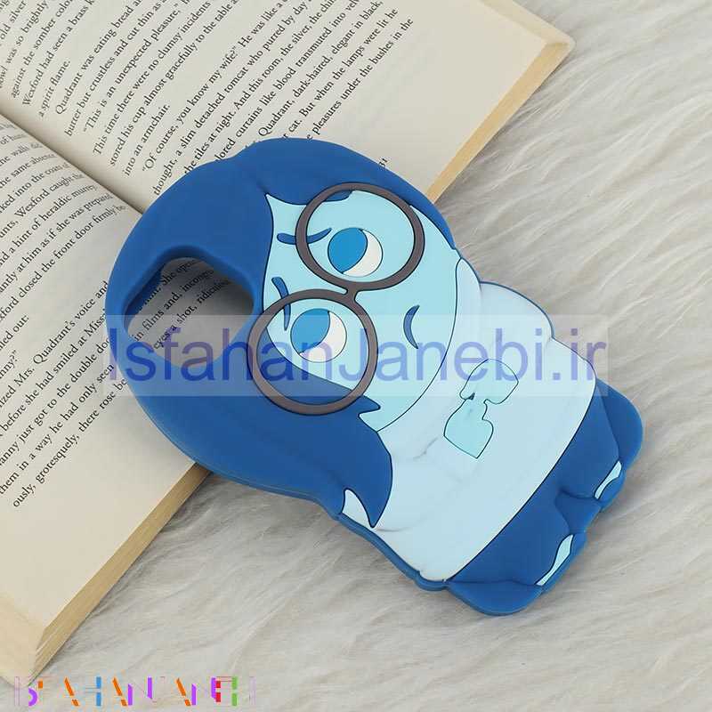 اصفهان جانبی-قاب سیلیکونی آیفون iPhone 13 / 14 برجسته طرح شخصیت غم Inside Out