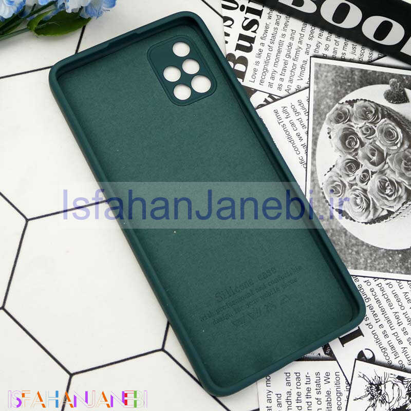 اصفهان جانبی-قاب سیلیکونی معمولی محافظ لنزدار Samsung Galaxy A51