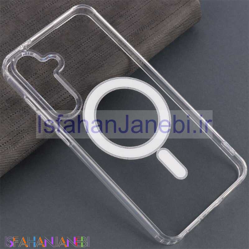 اصفهان جانبی-قاب ضد ضربه مگ سیف Clear Case Magnetic سامسونگ Galaxy S24 FE