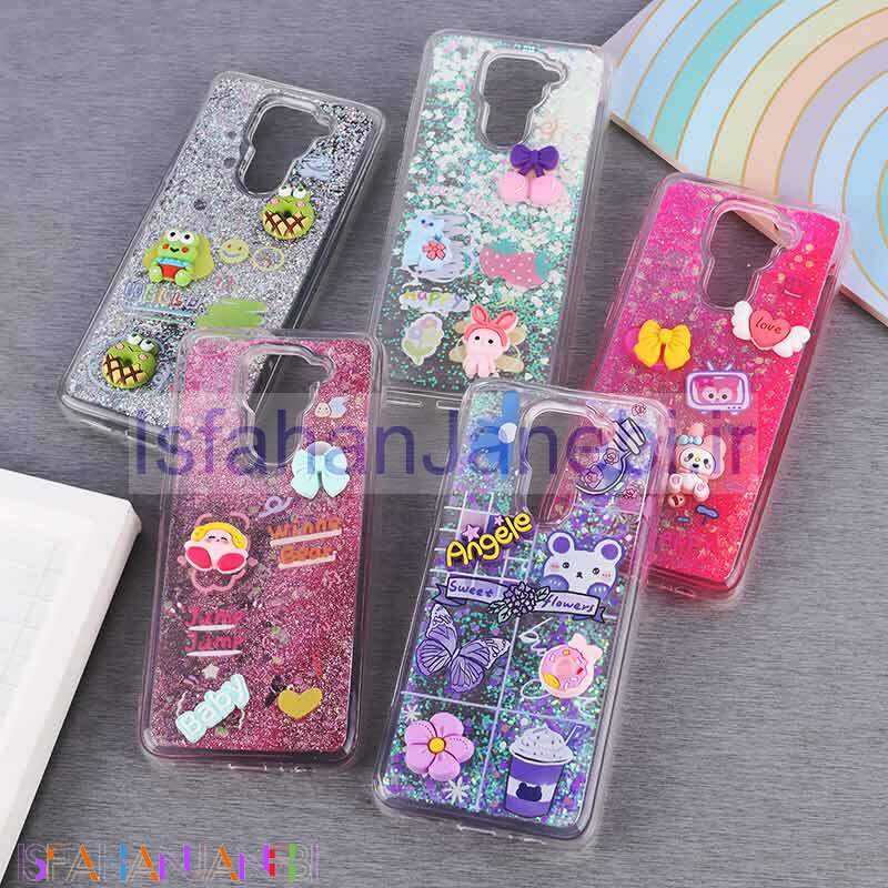 اصفهان جانبی-قاب آکواریومی شیائومی Redmi Note 9 / Redmi 10x 4G عروسکی برجسته