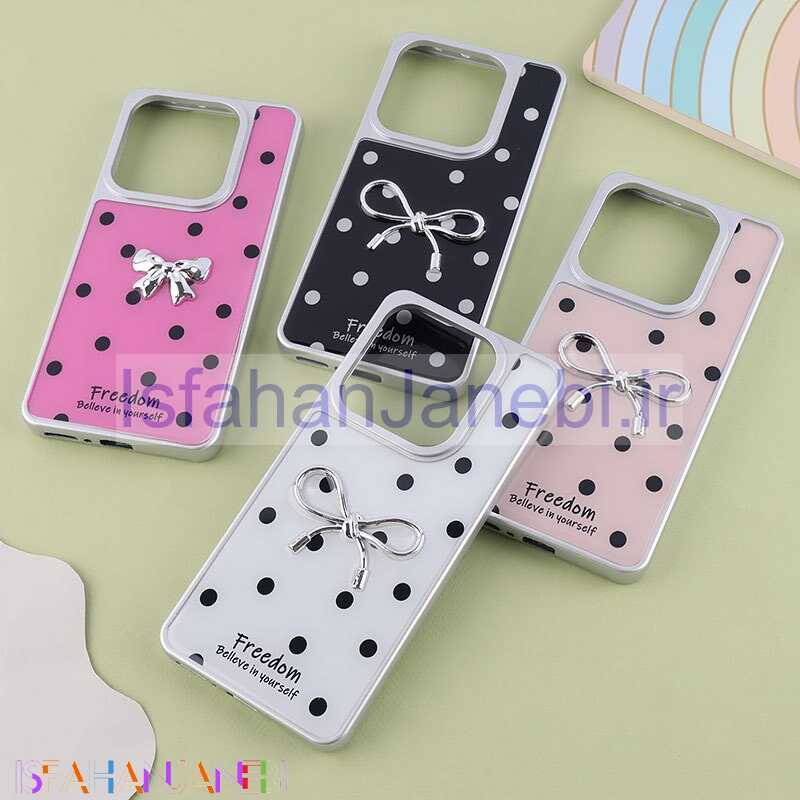 اصفهان جانبی-قاب شیائومی Redmi Note 14 5G پاپیونی طرح دار