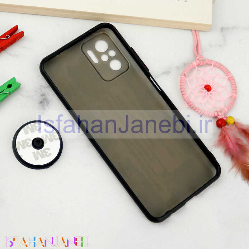 اصفهان جانبی-قاب فانتزی طرحدار محافظ لنزدار + پاپ سوکت Xiaomi Redmi Note 10 / Note 10s سری T