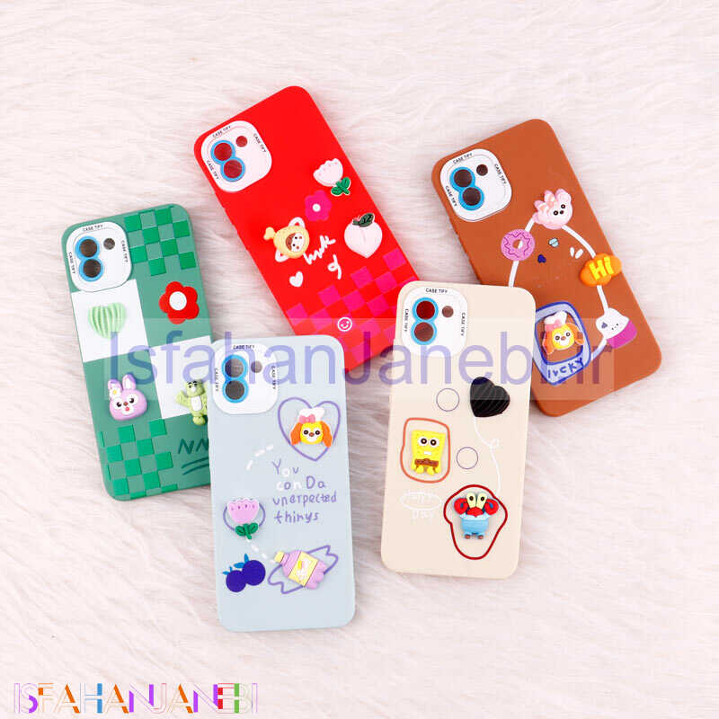 اصفهان جانبی-قاب عروسکی برجسته Pro Camera محافظ لنزدار Samsung Galaxy A03